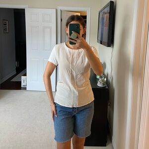 Hugo Boss White XS t-shirt blouse